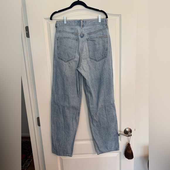 AGOLDE Criss Cross Upsized Jean in Suburbia - Picture 7 of 9